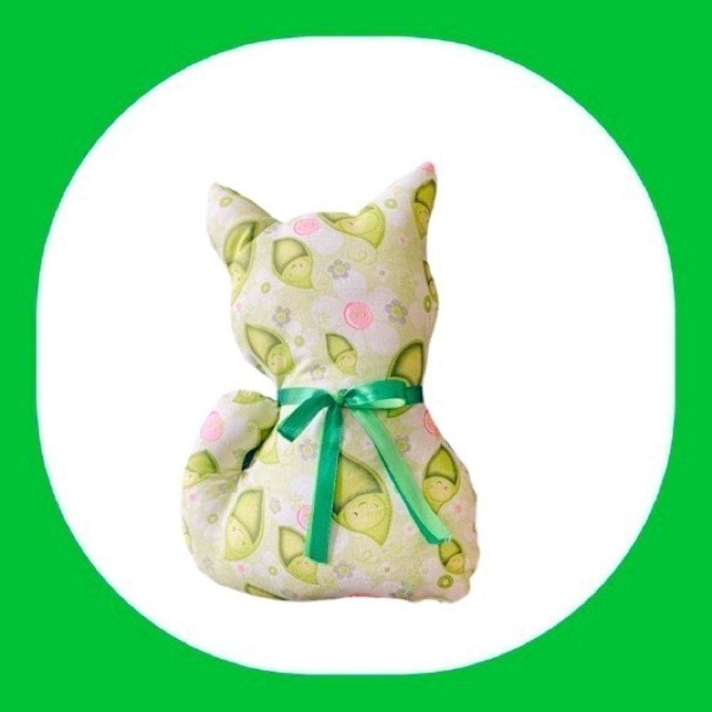 PLUSH KITTEN 🐈‍⬛ HANDMADE-10 INCHES